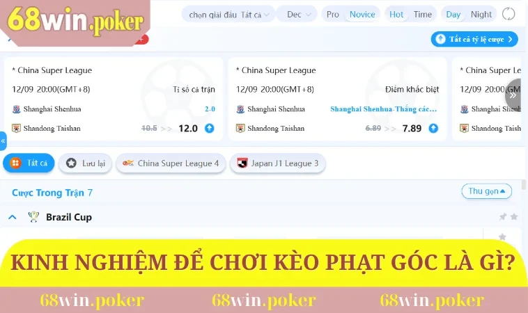 Kèo Phạt Góc Là Gì? Top 1 Bí Quyết Chiến Thắng Cho Tân Thủ 1 Kiến thức và kinh nghiệm cần thiết để tham gia kèo phạt góc là gì?